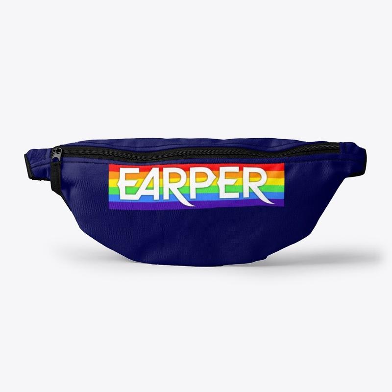 EARPER Rainbow Lines White Font