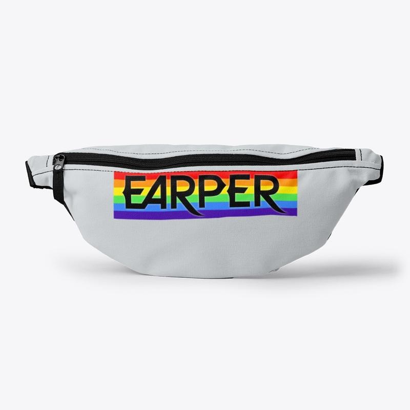 EARPER Rainbow Lines Black Font