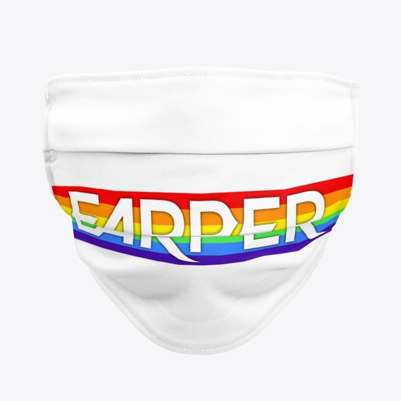 EARPER Rainbow Lines White Font