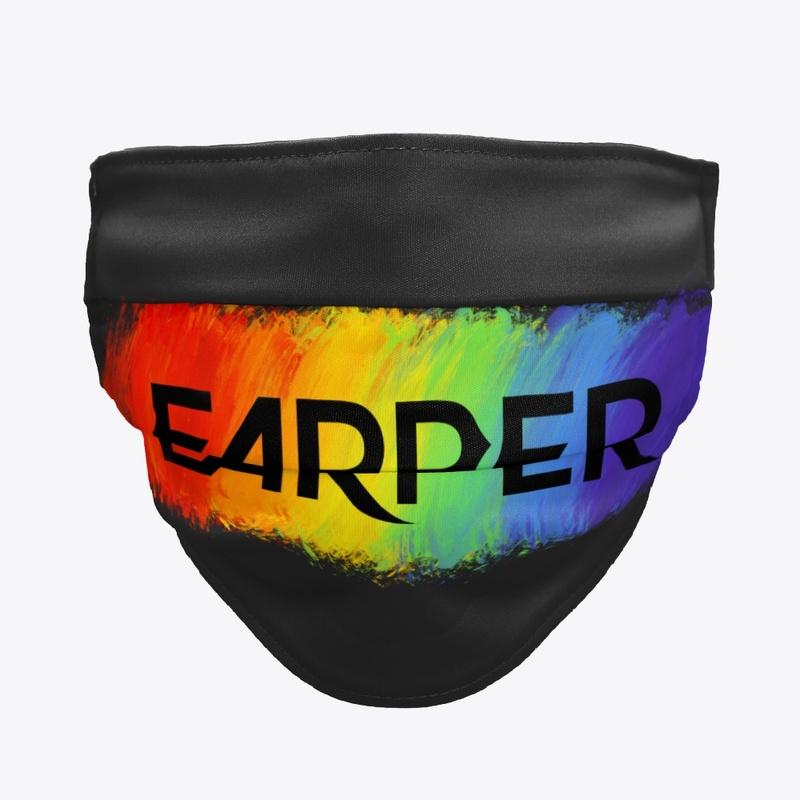 EARPER Rainbow Brush Black Font