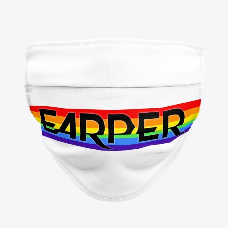 EARPER Rainbow Lines Black Font